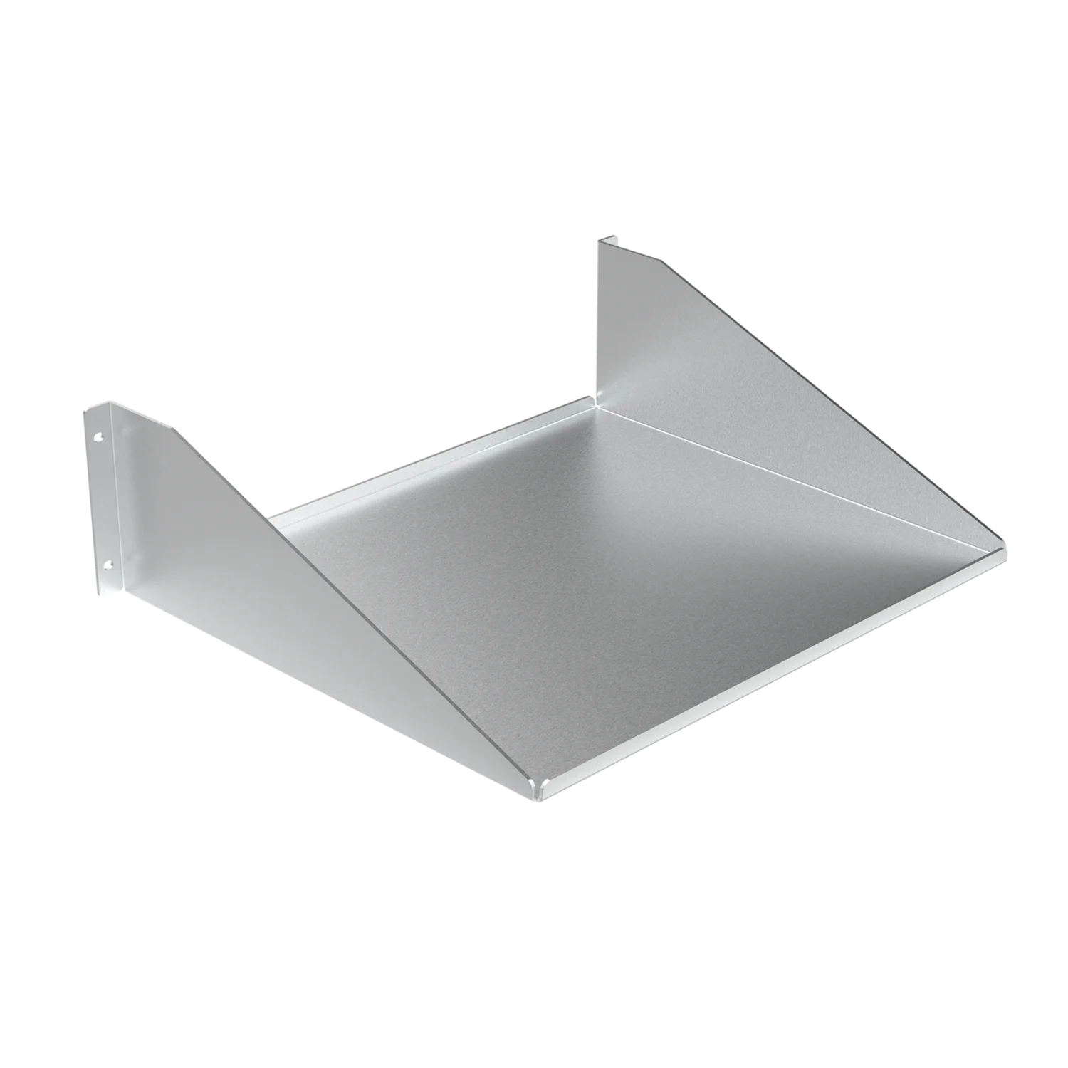 Single-Sided Solid Aluminum Shelf