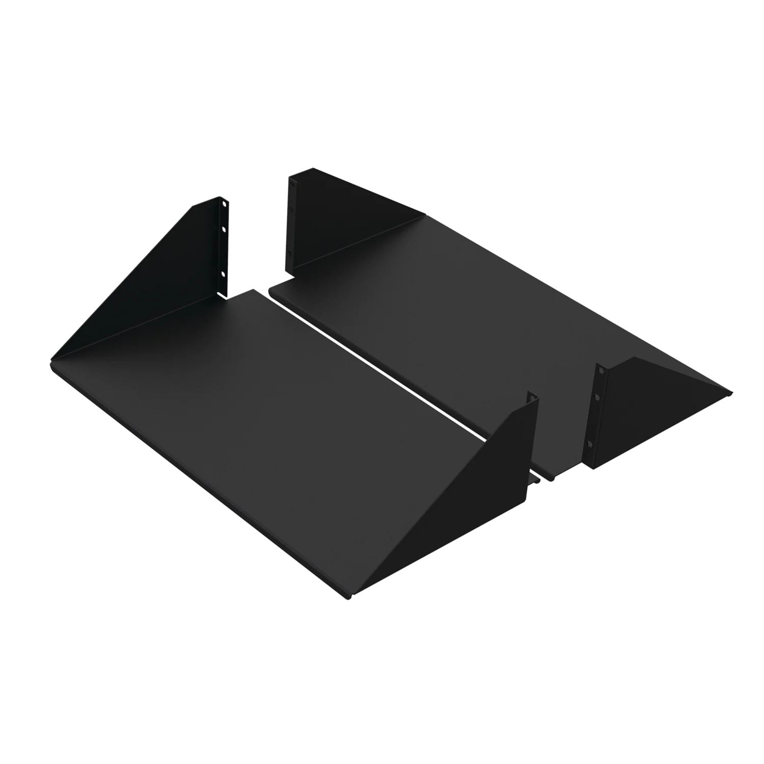 Double-Sided Solid-Steel Shelf