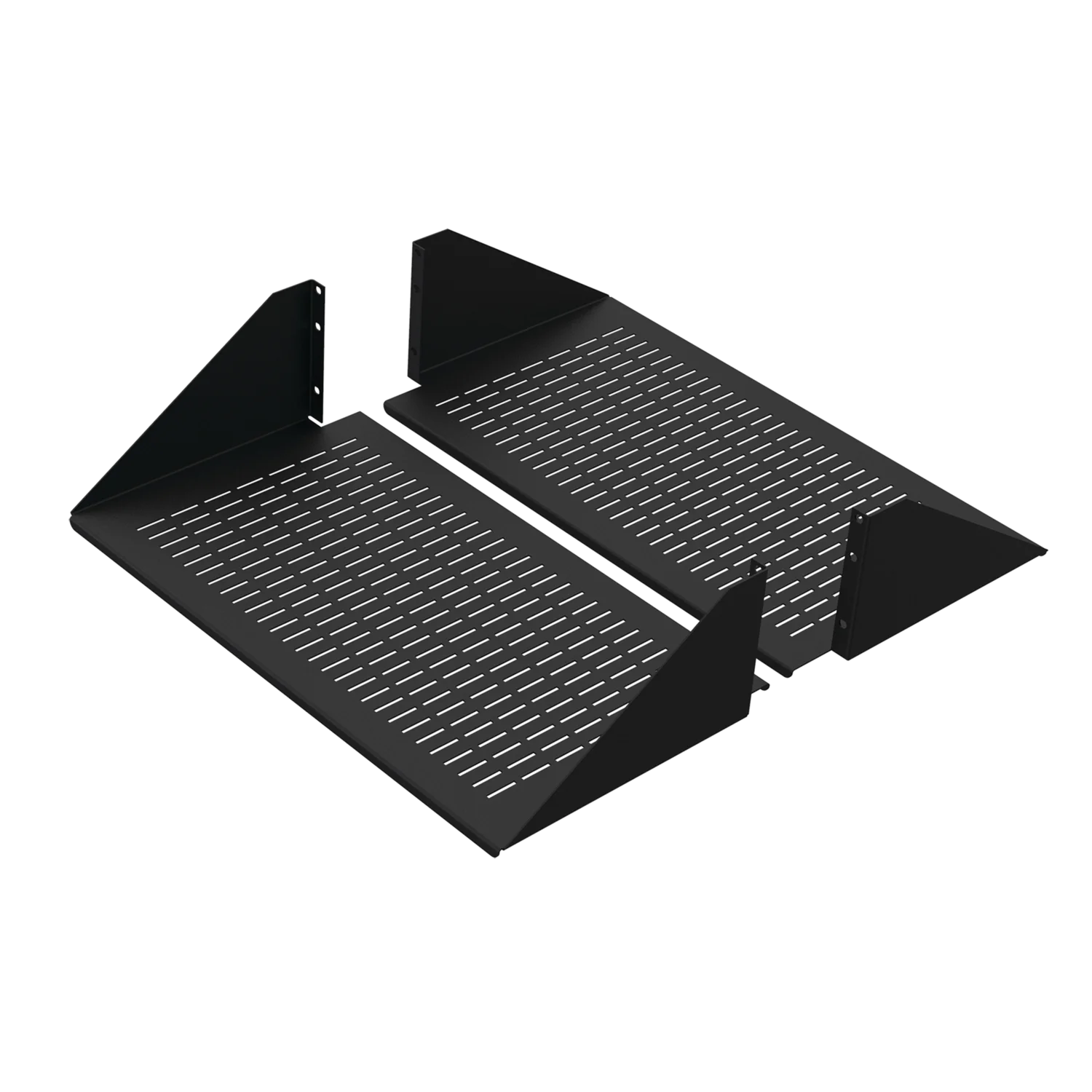 Double-Sided Steel Vented Shelf