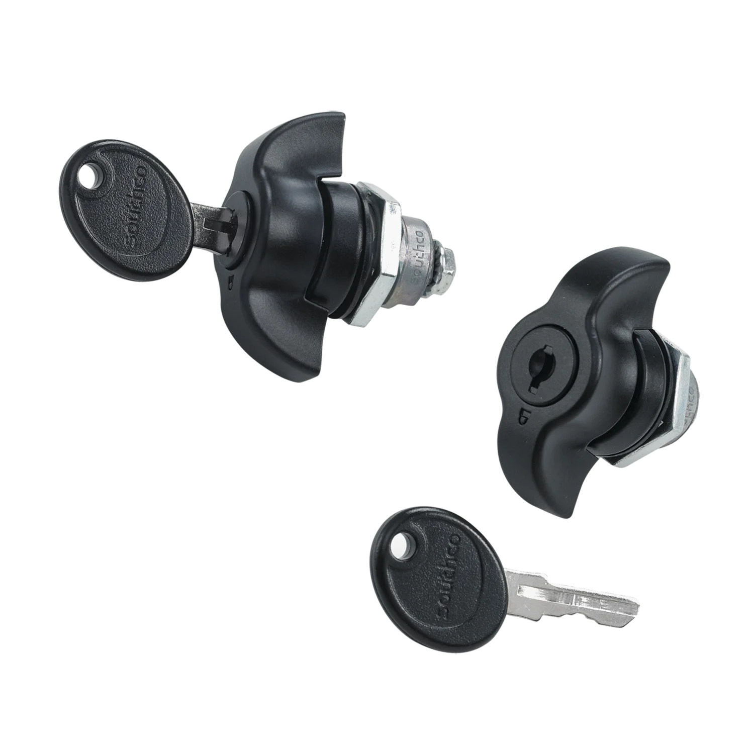 Keylocking Quarter-Turn Wing Knob